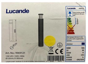 Lucande Lucande - LED Kültéri lámpa JAXON LED/15W/230V IP54 LW0121