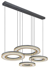 Globo 67191-80 - LED Dimmelhető csillár zsinóron BLASIUS LED/80W/230V + távirányító