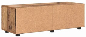 TV szekrény fiókkal Régi fa 100.5 x 39 x 30 cm Faanyag