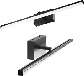 Fürdőszobai Fali Lámpa Led Tükör Kép Szekrény 50cm 12W Állítható