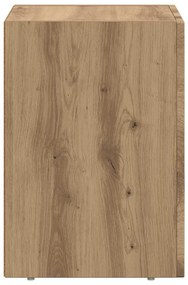 vidaXL Éjjeli asztal Artisan tölgy 29.5 x 35 x 50 cm Faanyag