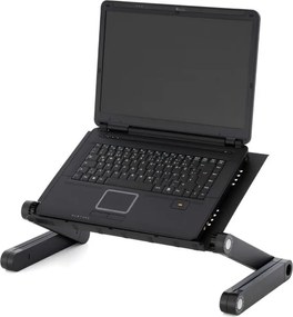 GARTHEN Laptopasztal PC polc 42 x 28 cm