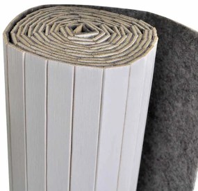 fehér bambusz paraván 250 x 165 cm