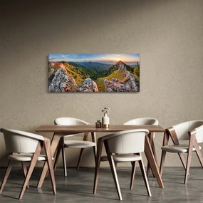 Kép - Hegyi táj (120x50 cm)
