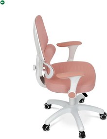Gyerek Forgószék, Magasságállítás, Rózsaszín Hálós. KA-K1063 PINK