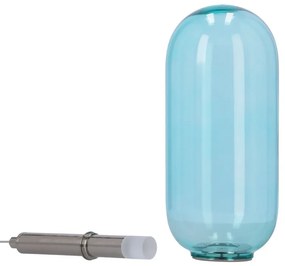 Kék LED függőlámpa üveg búrával ø 13 cm Fiuggi – Candellux Lighting