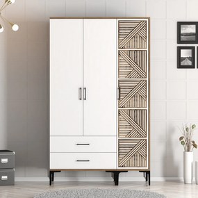 Kumsal PT - Walnut, White