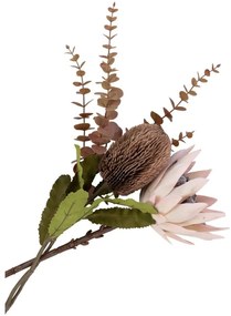 King Protea művirágcsokor, bordeaux keverék