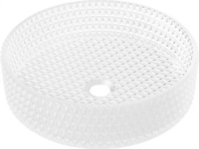 Mexen Aura üvegből készült pultra ültethető mosdó 39 x 39 cm, matt üveg - 24013930