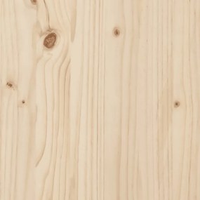 tömör fenyőfa íróasztal 110x53x117 cm