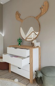 Nisan 1600-026 - White, Walnut