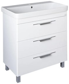 TMP TRIO 80 álló fürdőszobabútor - Sanovit LUXURY - 11080 mosdóval - 80,5 x 46cm