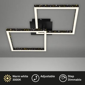 Brilo - LED Dimmelhető felületre szerelhető csillár FRAME 2xLED/9W/230V