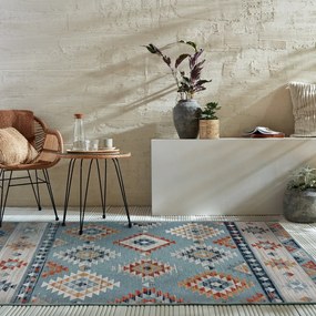 Kék kültéri-beltéri szőnyeg 200x290 cm Avery Blue – Flair Rugs
