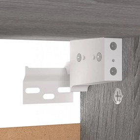 vidaXL szürke sonoma színű szerelt fa cipősszekrény 60 x 35 x 70 cm