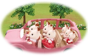 Sylvanian family 5535 Van rózsaszín családi autó