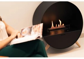 Planika Bubble Fali &amp; Floor BEV - BIO kandalló távirányítással 72,6x65 cm 2,5kW