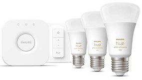 Okos kezdő készlet 5 db-os E27, 11 W White ambiance – Philips Hue