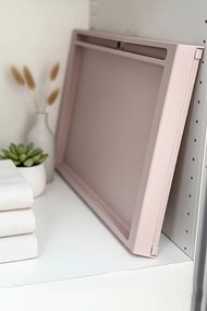 Lavine íróasztal, púder, 56 cm