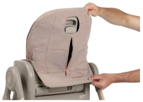 Maxi-Cosi - Gyermek étkezőszék MINLA PLUS bézs/rózsaszín