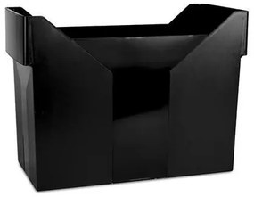 Függőmappa tároló, műanyag, DONAU, fekete (D7421FK)