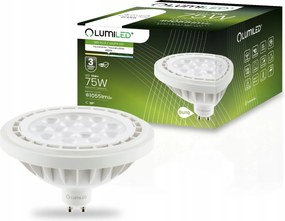 Led izzó AR111 ES111 GU10 10W 75W 1055lm 4000K Semleges 38°