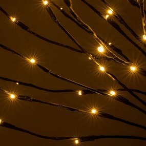 NEXOS Karácsonyi dekoráció világító fa 110 cm 80 LED