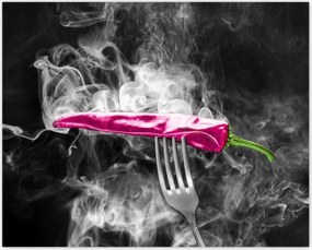 Poszterek 50x40 Rózsaszín paprika villa