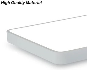 Brilagi - LED mennyezeti lámpa POOL SQUARE LED/36W/230V 3000-6000K 40x40 cm fehér