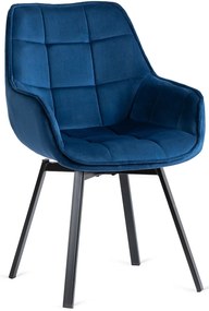 Forgó Étkezőszék Sötétkék Színben. LUNA