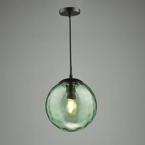 Dar Lighting modern függeszték ripple matt fekete zöld darsp72-rip8824