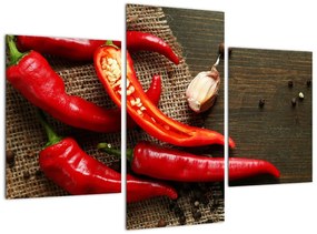 Kép - chili, paprika (90x60cm)