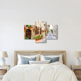 Kép - festői olasz sikátor (90x60 cm)