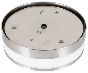 Modern kültéri mennyezeti lámpa acél 28 cm IP44 - Flavi