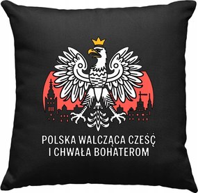 Párna lengyel hazafi Poland sas fekete