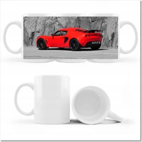 Fotó bögre Piros Lotus