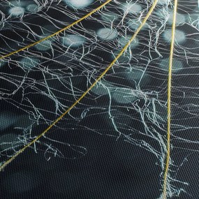 Kép - Virág pókhálóval (órával) (90x30 cm)