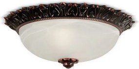 BRILAGI - Mennyezeti lámpatest FRESCO 2xE27/40W/230V átm. 30 cm bronz