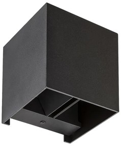 Rabalux 7396 - Kültéri fali lámpa SOLIN 1xG9/42W/230V IP54 fekete