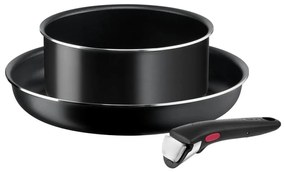 Tefal Tefal - Konyhai készlet 3 db INGENIO EASY COOK &amp; CLEAN BLACK GS0408