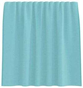 2 db türkizkék voile függönyök rúd zsebekkel