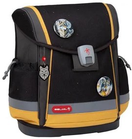 Iskolatáska, mágneszárral, BELMIL Classy Plus Wolves Sand, farkas (BL40578AG21F)