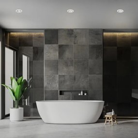 Briloner 7041-036 - KÉSZLET 3x LED Fürdőszobai beépíthető lámpa LED/4,9W/230V fehér