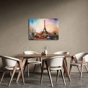 Kép - Az Eiffel-torony festménye (70x50 cm)
