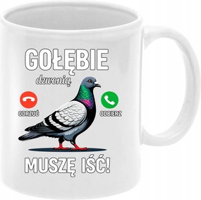 Bögre Galambásznak Galambok Csengetnek Mennem kell Karácsonyi ajándék