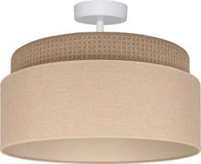 Brilagi - PADOVA felületre szerelhető csillár 1xE27/60W/230V, Ø 40 cm, bézs