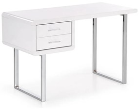 Mateo asztal, fehér / ezüst