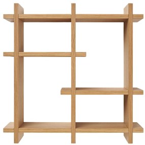 Olsberg fali polc tölgyfa furnér, natúr, 40x12x40 cm