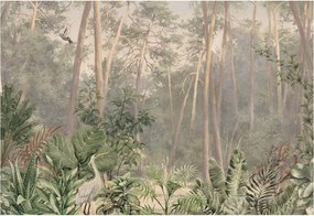 Divatos 3D Fali Tapéta Természetes harmónia 152x104 Ragasztóval