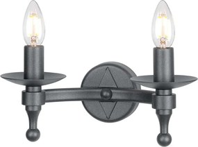 Elstead Lighting WARWICK WR2-GRAPHITE Fali lámpa 2x60W/E14